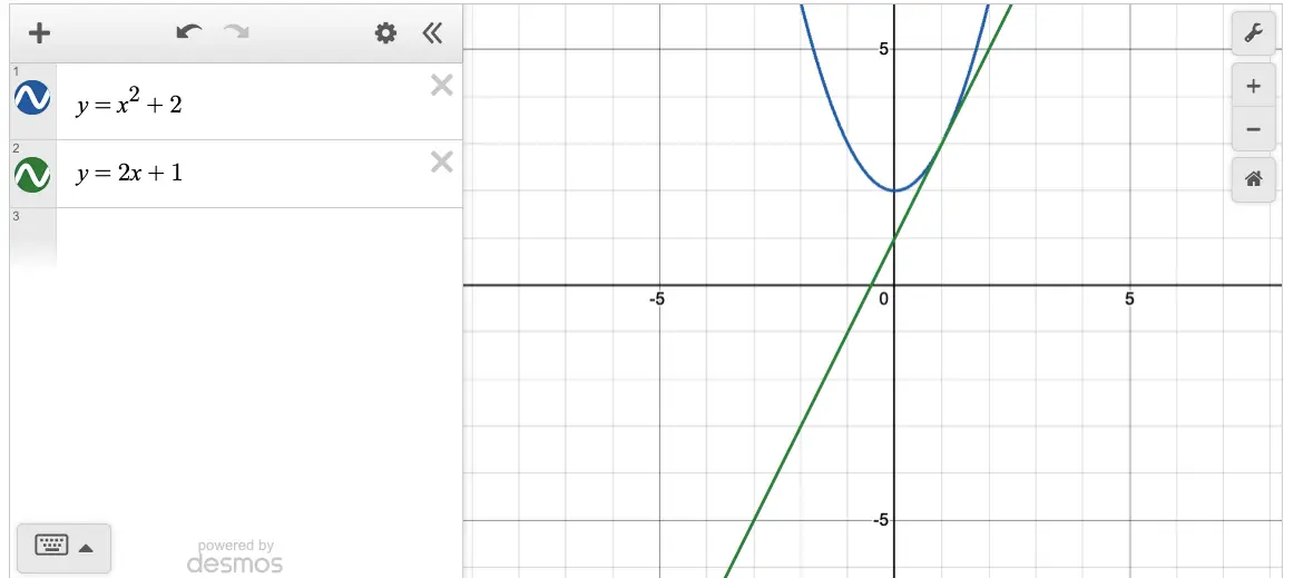 JDesmos Screenshot 1